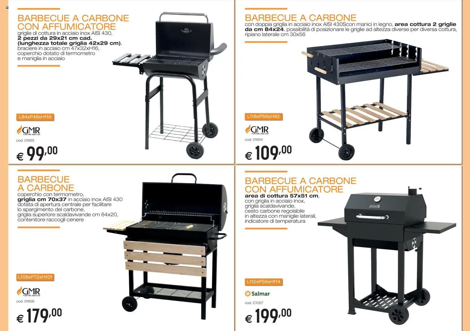 Volantino Brico OK del 05/03/2026 | Pagina: 6 | Prodotti: Carbone, Barbecue, Griglia, Termometro