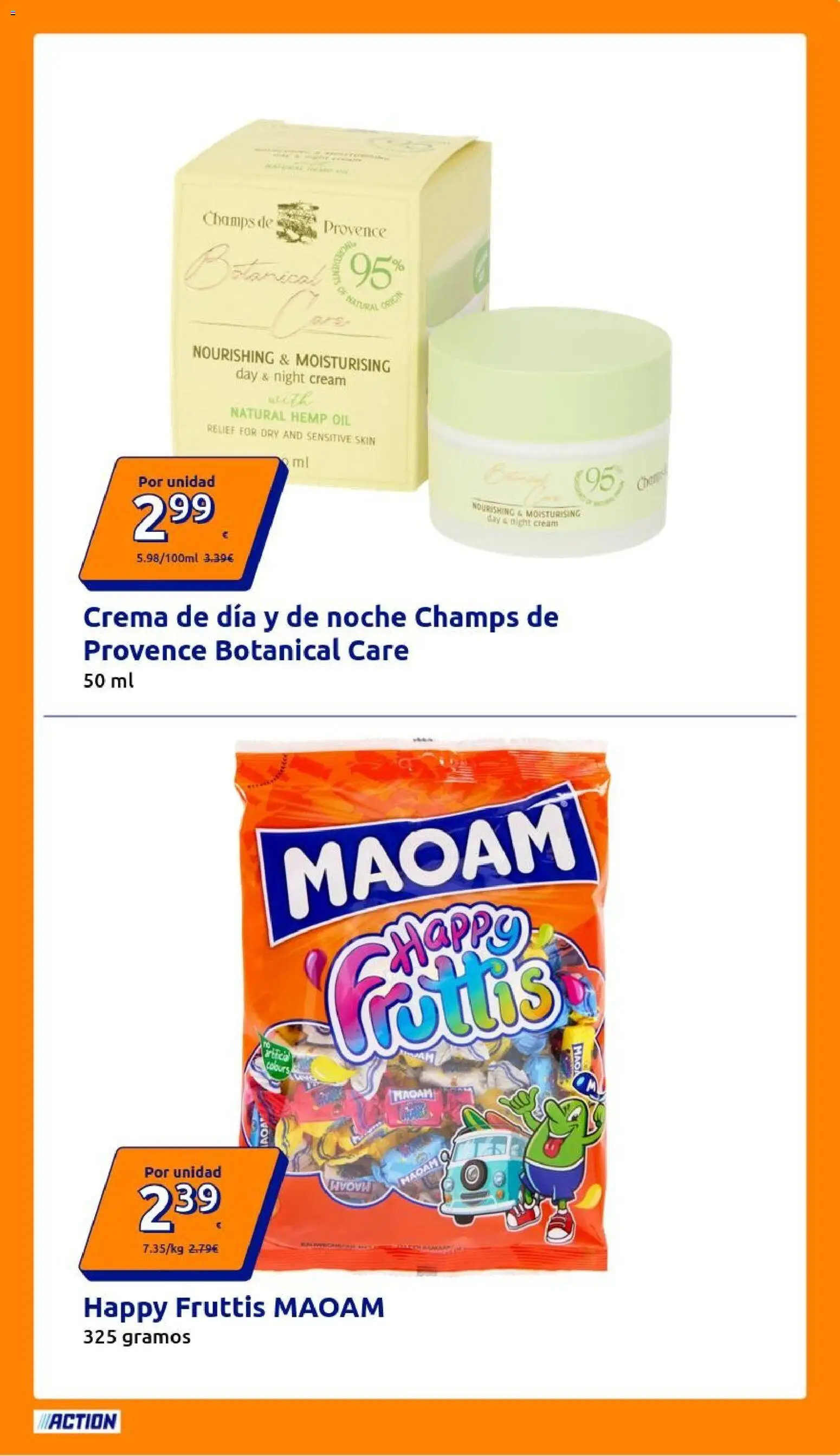 Action folleto │ válido desde el 14/10/2026 | Página: 19 | Productos: Crema, Crema de día