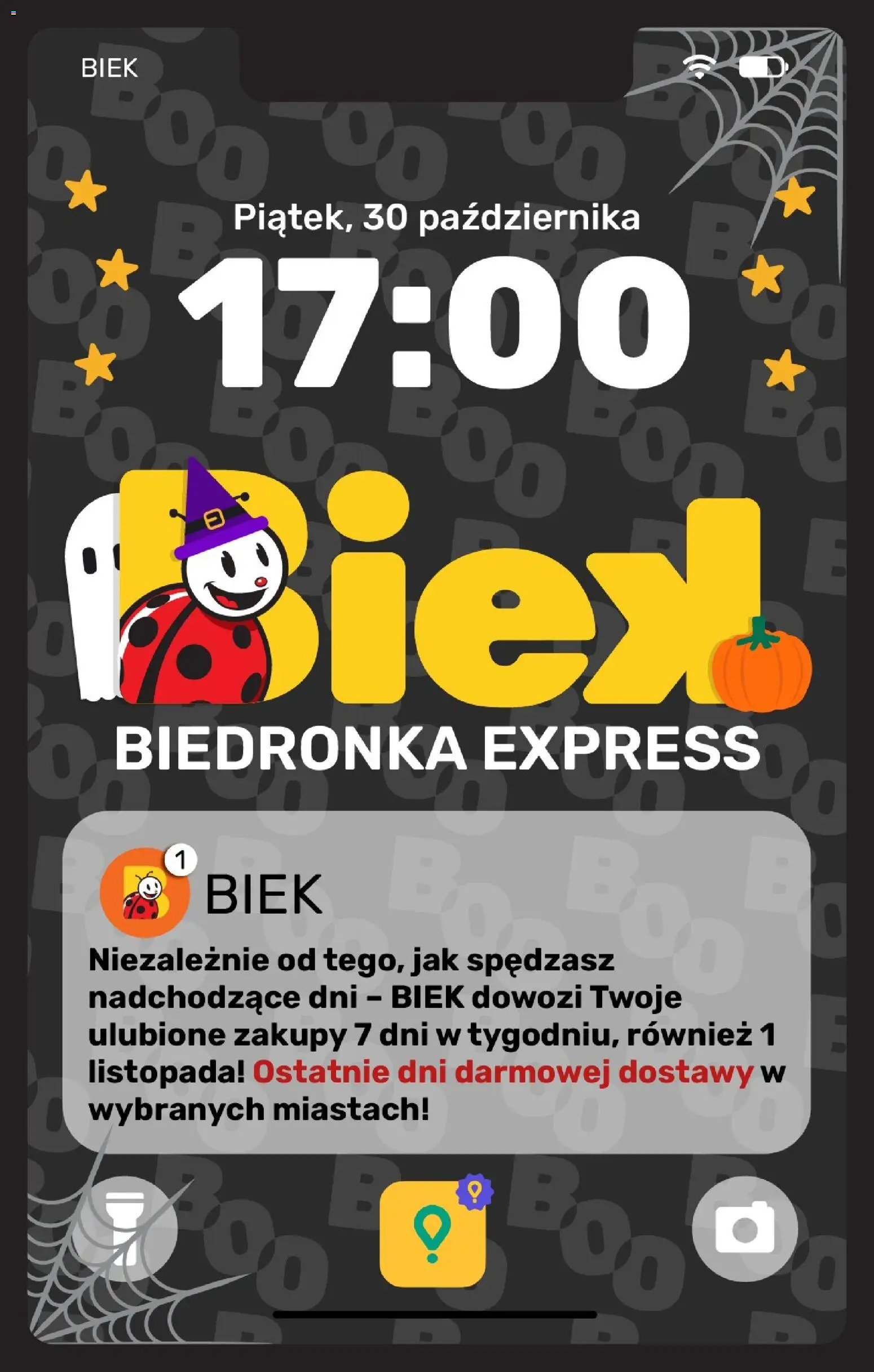 Biedronka Polsko leták - Biek od 30.10.2026 | Strana: 1