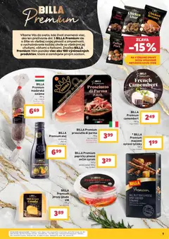 Billa leták platný od 09.09.2026 | Strana: 9 | Produkty: Syrové tyčinky, Prosciutto, Bravčové mäso, Camembert
