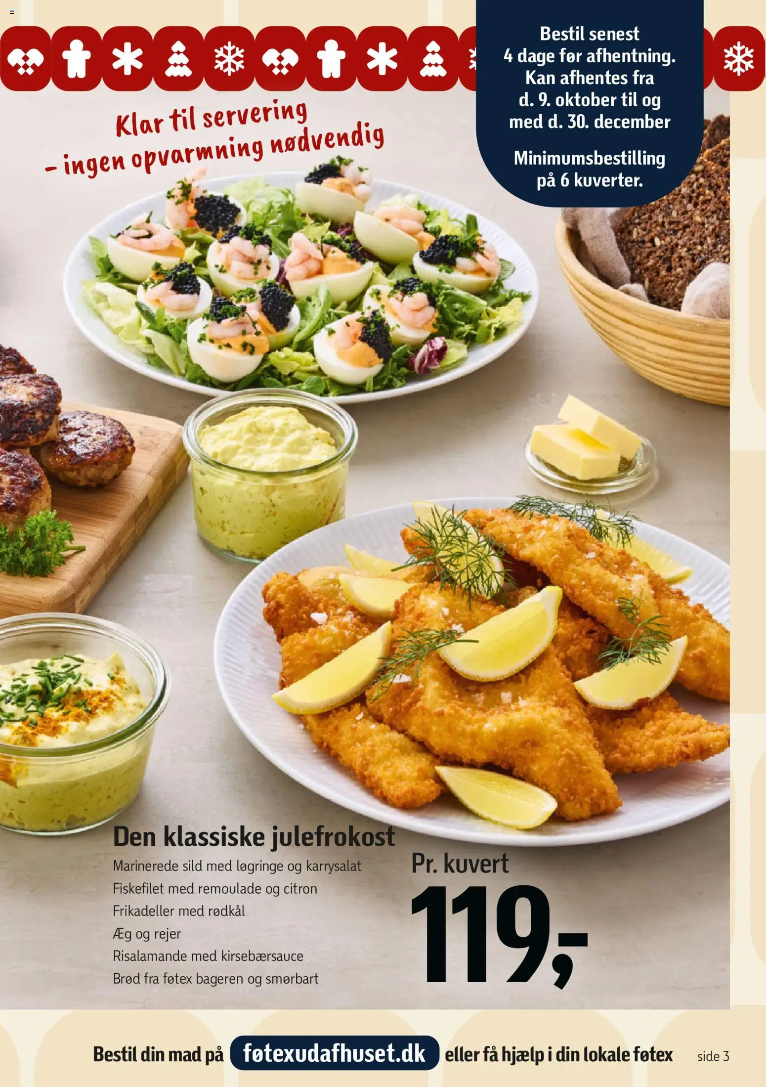 Føtex tilbudsavis – gyldig fra 15/09/2026 | Side: 3 | Produkter: Kirsebærsauce, Rødkål, Sild, Karrysalat