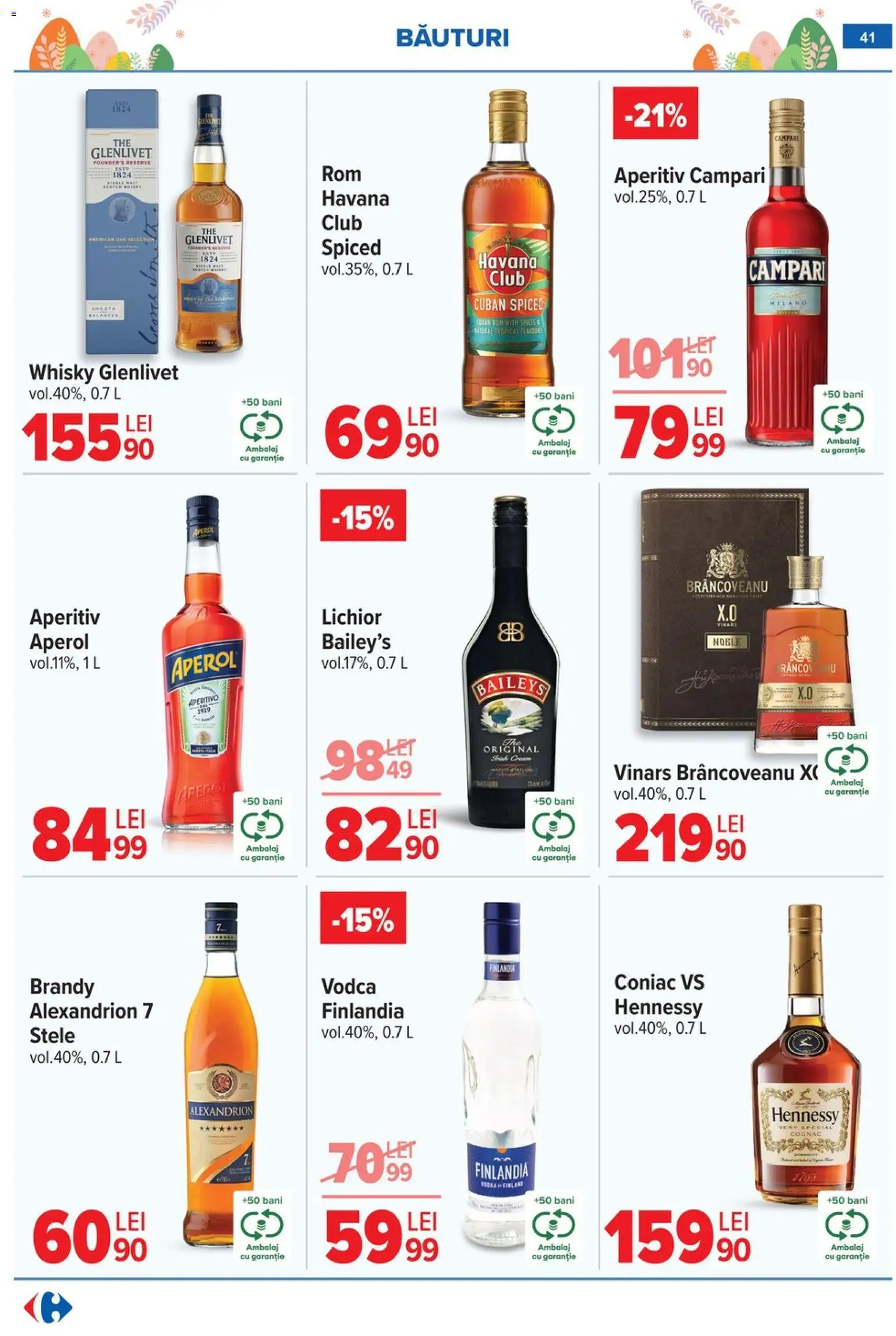 Noul catalog Carrefour – valabil de la 06.04.2026 | Pagină: 43 | Produse: Piersică, Masă, Portocale, Ice tea