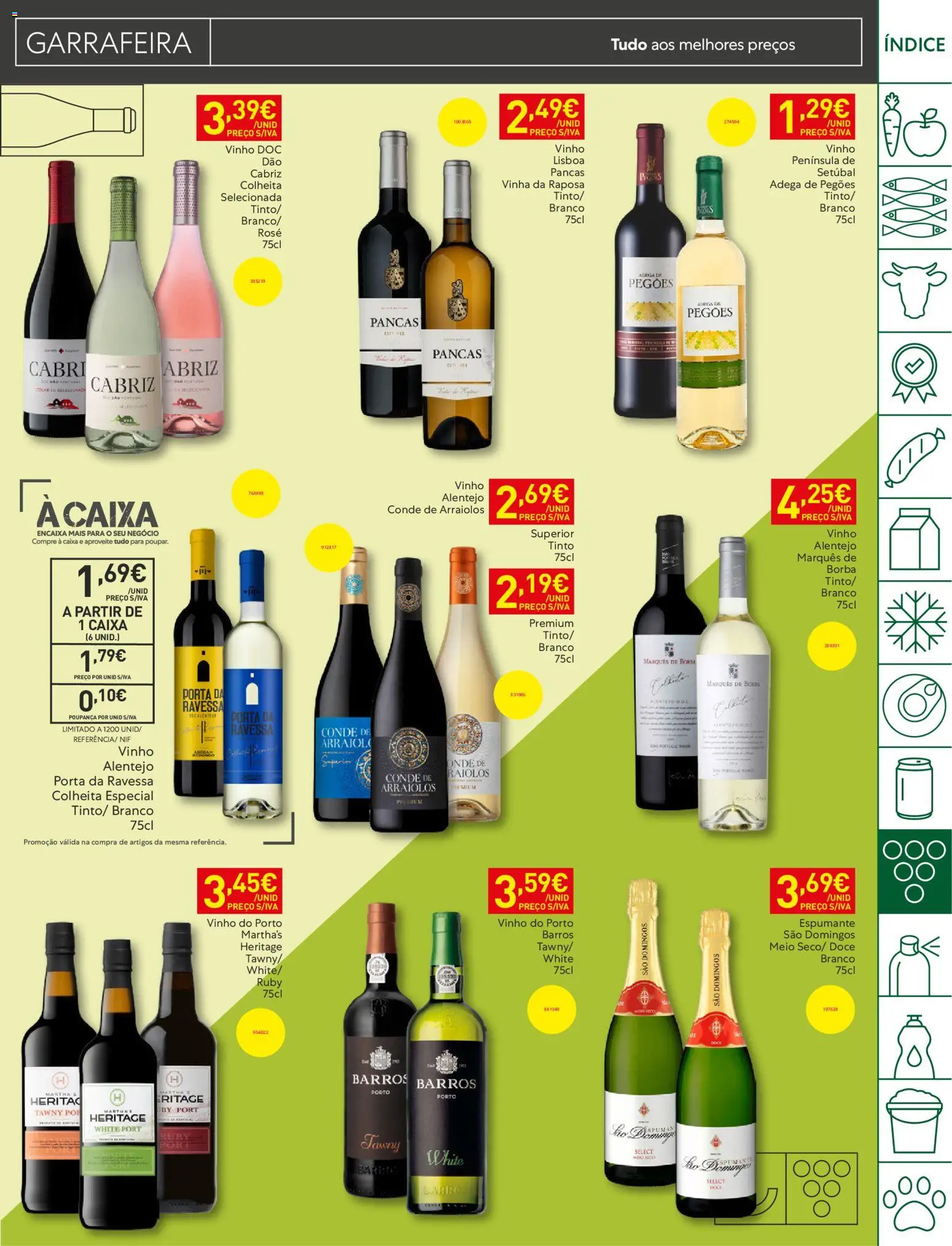 Recheio folheto │ válido de 09.06.2026 | Página: 29 | Produtos: Porta, Espumante, Caixa, Vinho
