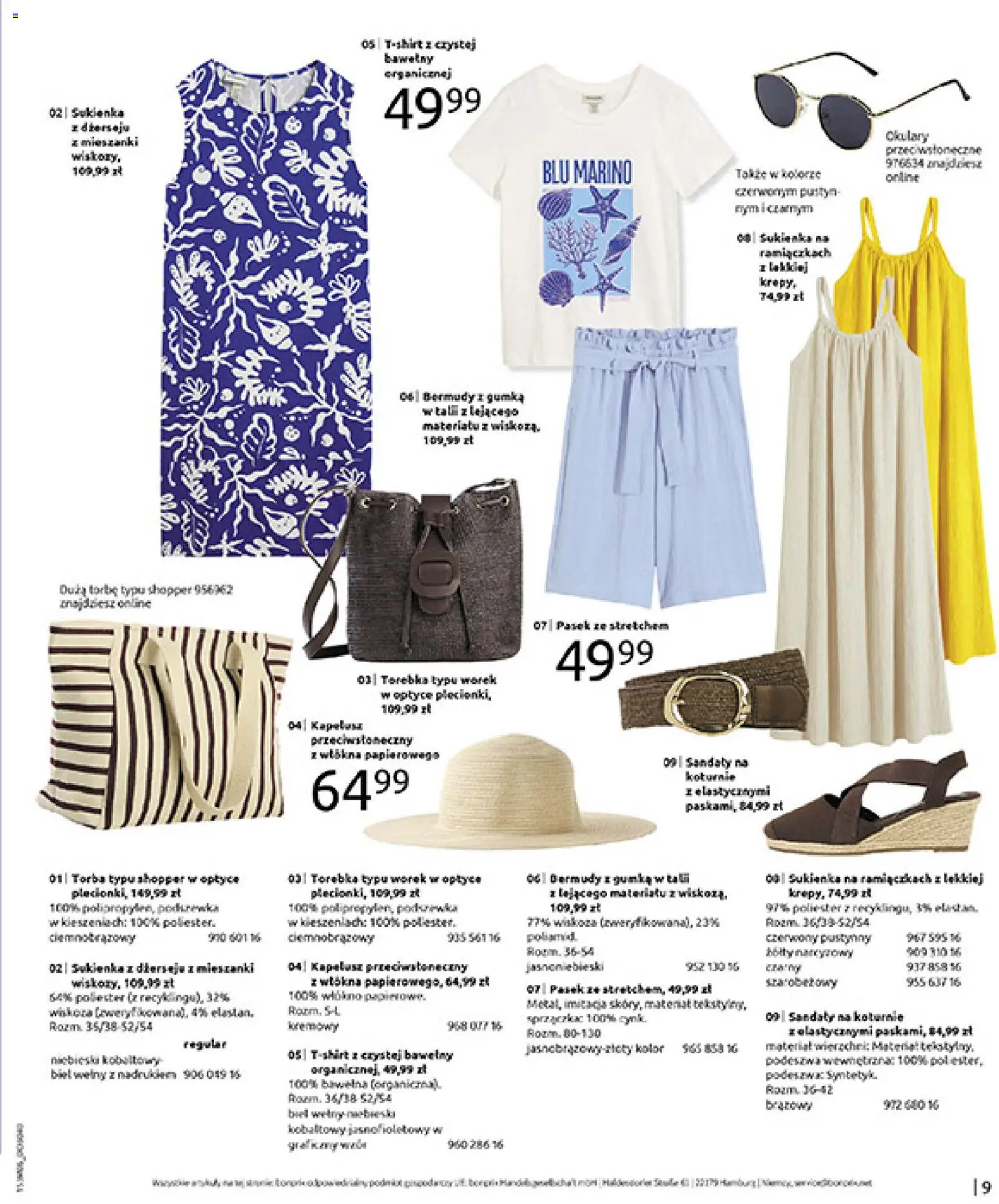 BonPrix Katalog od 15.06.2026 | Strona: 11 | Produkty: Torebka, Kapelusz, Okulary, Pasek