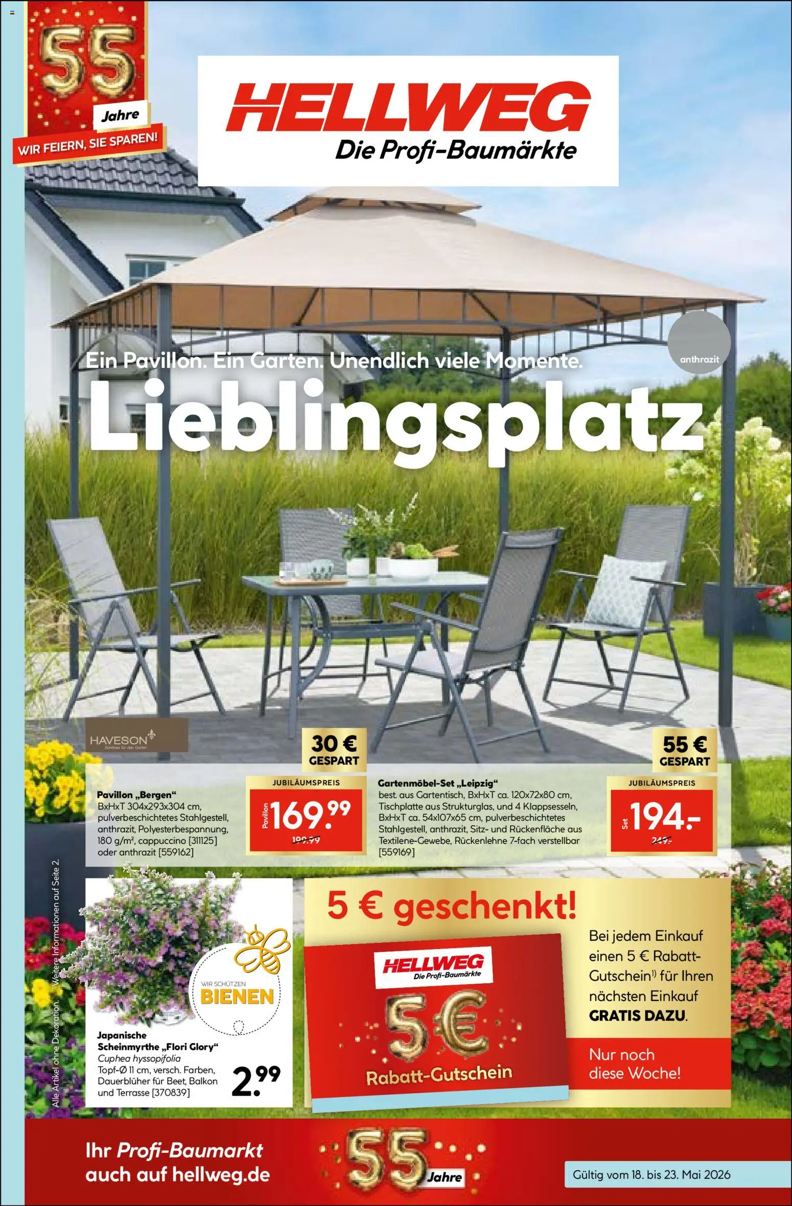Hellweg Prospekt 	 – gültig ab 18.05.2026 | Seite: 1