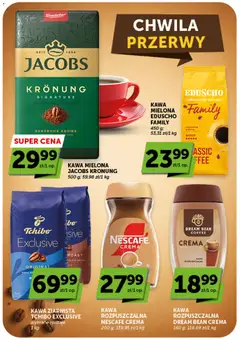 Pogląd oferty "Groszek gazetka" - ważna od 30.07.2026 | Strona: 26 | Produkty: Nescafe, Kawa ziarnista, Tchibo exclusive, Kawa