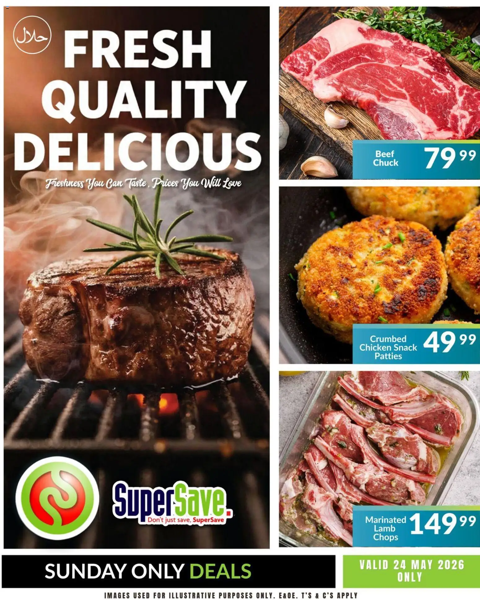 New Super Save catalogue – valid from 24.05.2026 | Page: 11 | Products: Chicken, Beef