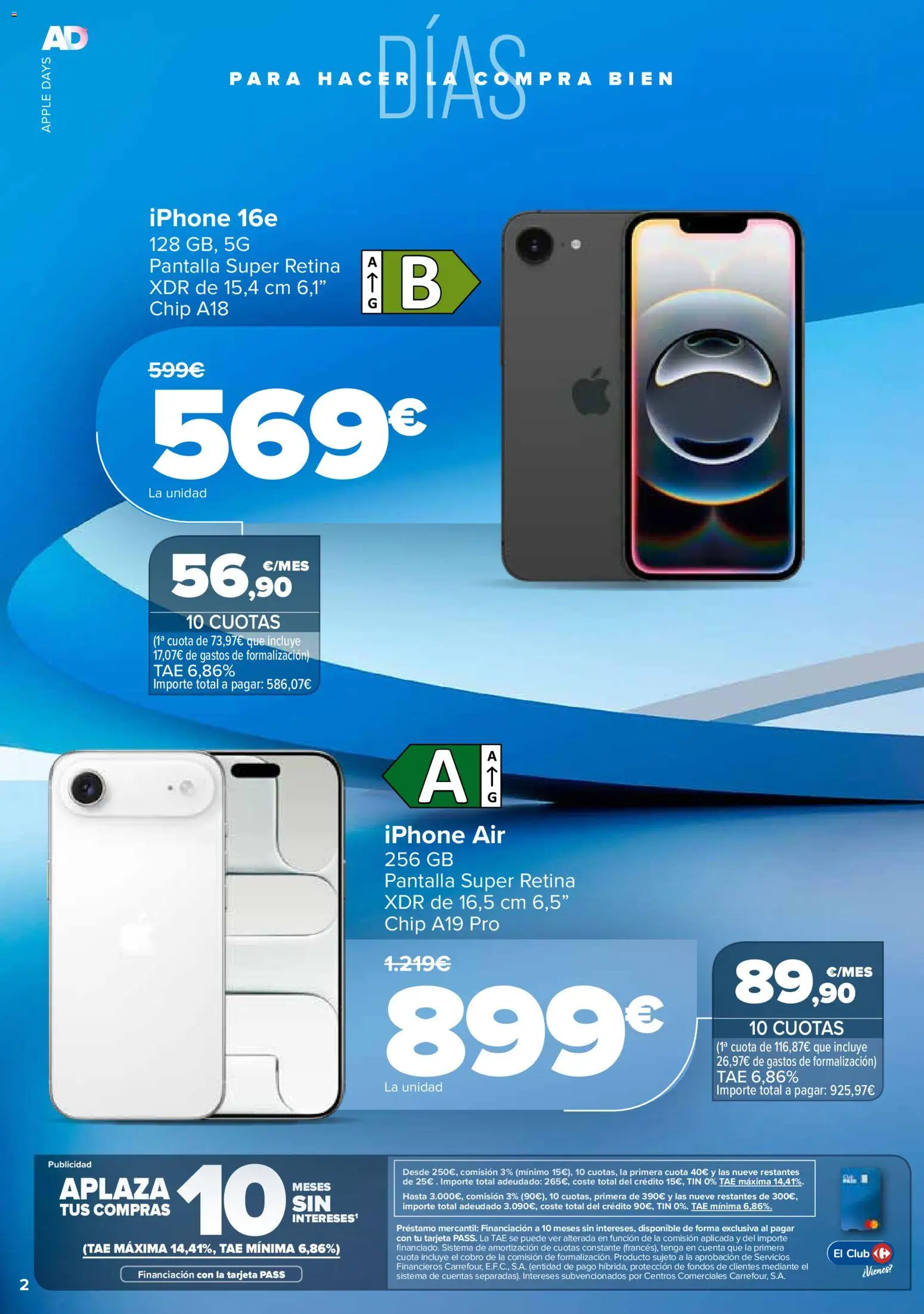 Carrefour Apple Days │ válido desde el 26/08/2026 | Página: 2 | Productos: Smartphone, Apple, Iphone