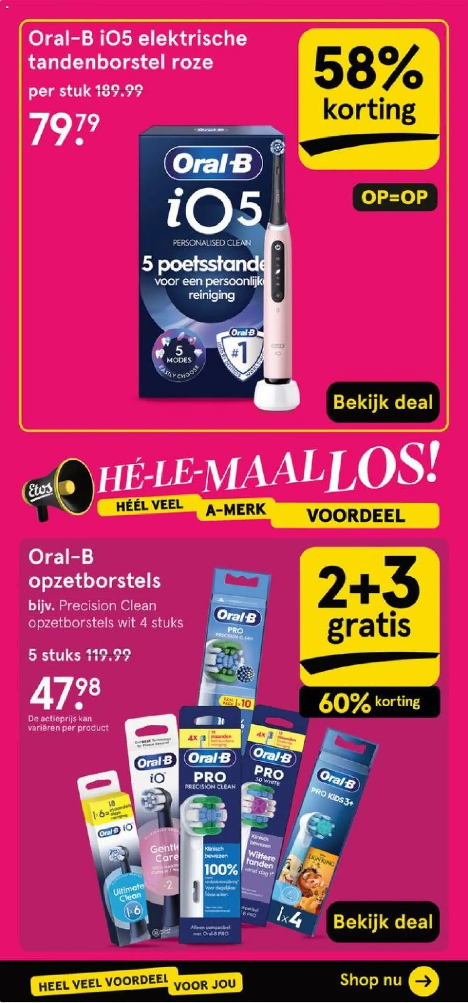 {H1} | Pagina: 20 | Producten: Tandenborstel, Kan, Elektrische tandenborstel