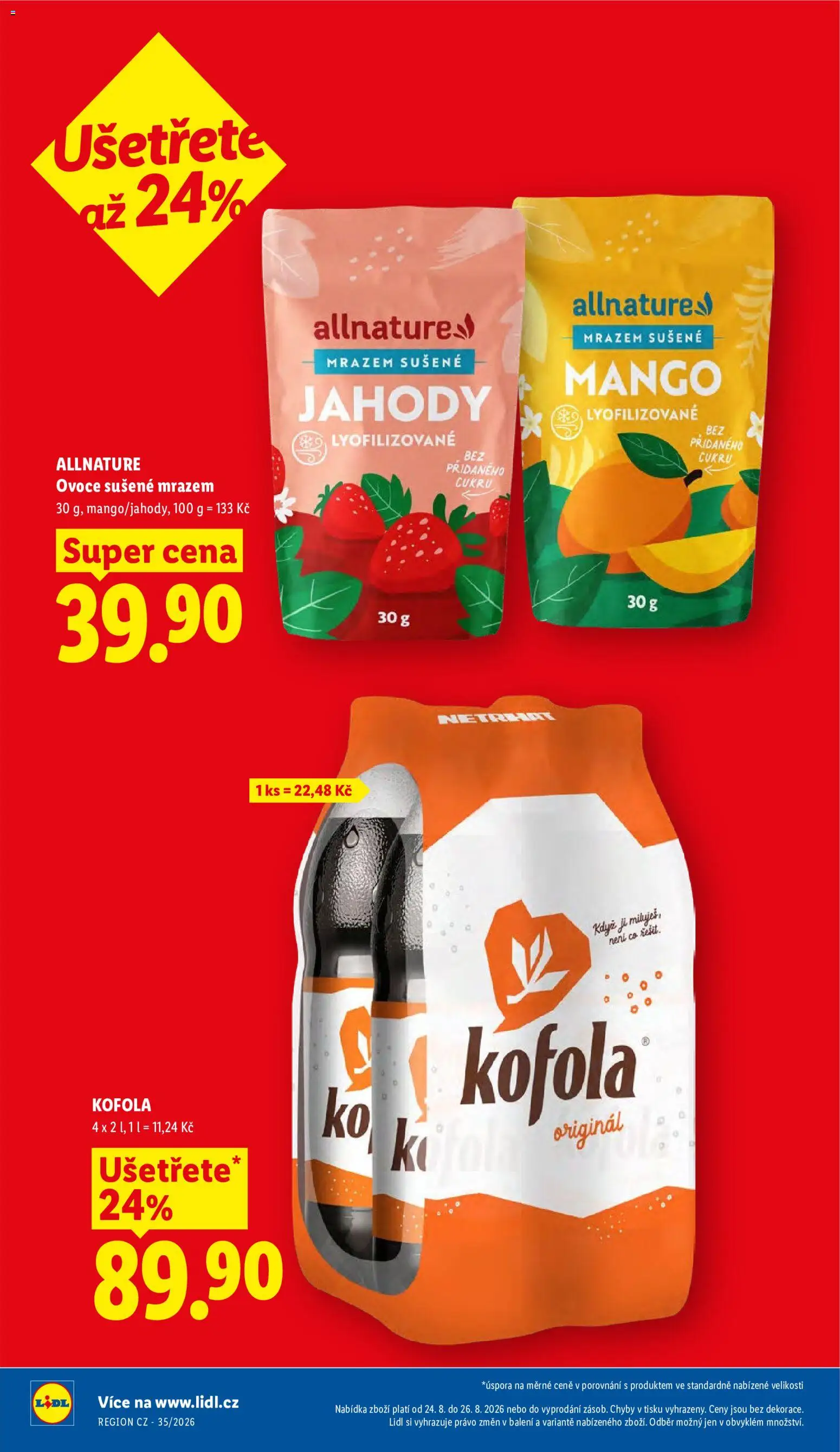 Lidl leták od 24.08.2026 | Strana: 8