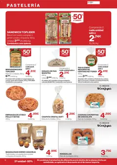 Vista previa El Corte Inglés ofertas válido desde el 18/06/2026 | Página: 12 | Productos: Chocolate, Jamón cocido, Magdalenas, Bolsa