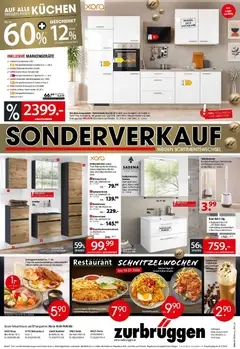 Zurbrüggen Sonderverkauf ab 19.06.2026 gültig | Seite: 24 | Produkte: Küchenblock, Pommes frites, Spiegelschrank, Ketchup