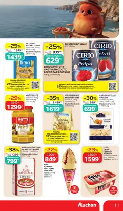 Auchan akciós újság - amely érvényes a következő dátumtól: 11.06.2026 | Oldal: 11