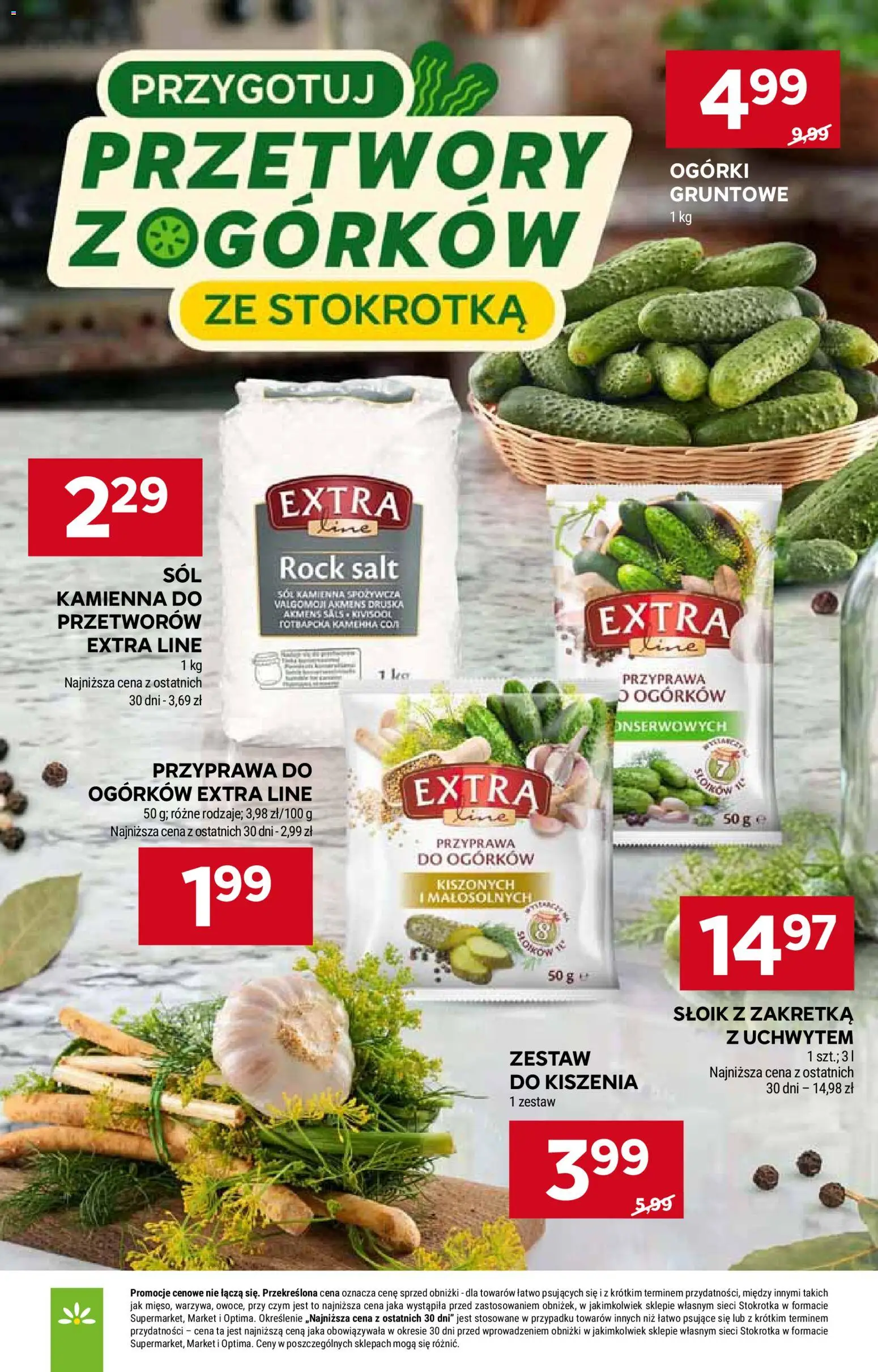 Stokrotka gazetka - Market od 11.06.2026 | Strona: 6 | Produkty: Stokrotka, Ogórki, Ogórki gruntowe, Sól