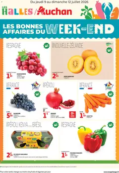 Auchan Les bons plans du week-end dans votre hyper ! - Voorbeeld van een folder van Auchan, geldig van 09/07/2026