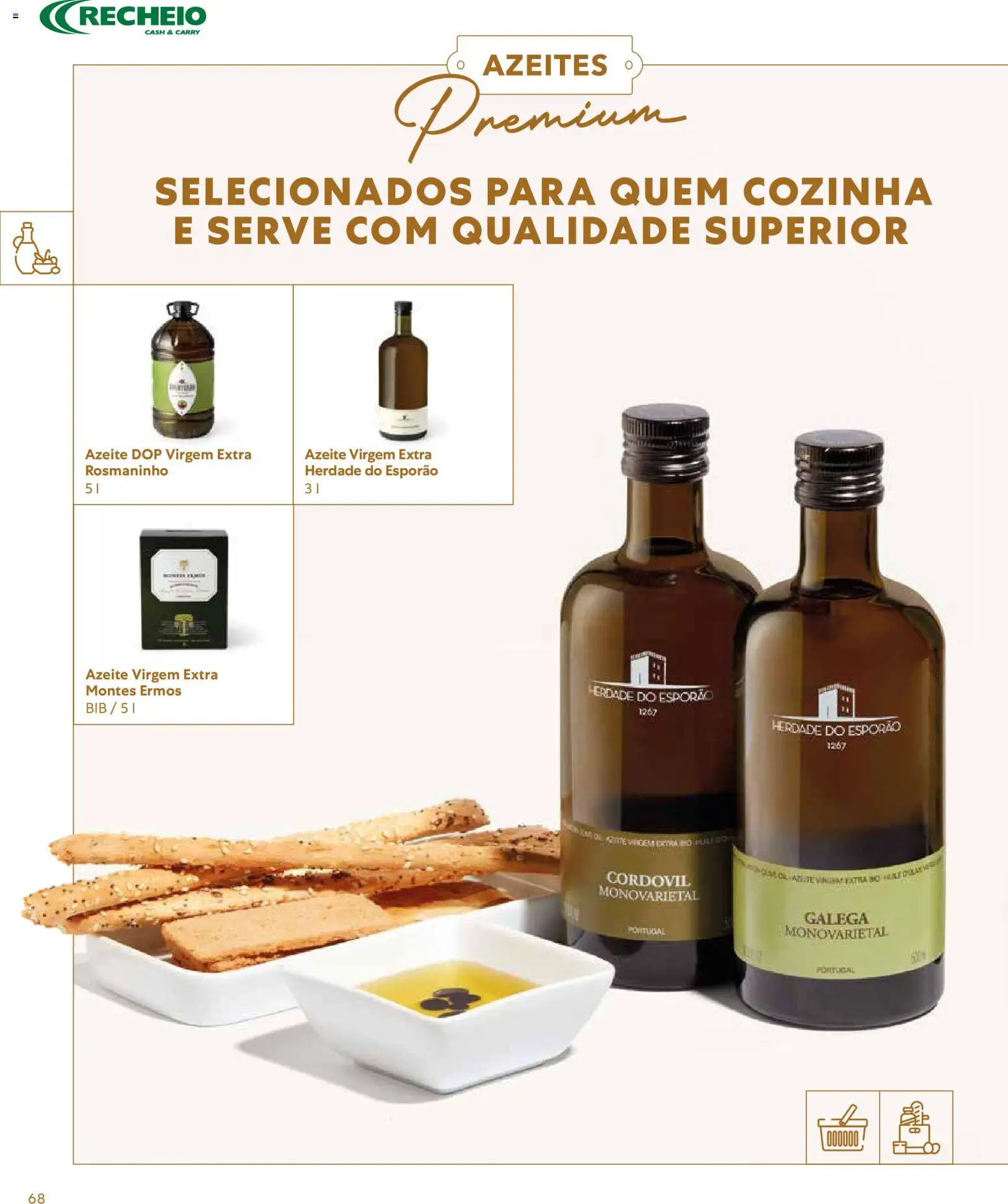 Recheio - Catálogo de Alfragide │ válido de 16/03/2026 | Página: 68 | Produtos: Azeite, Azeite virgem extra