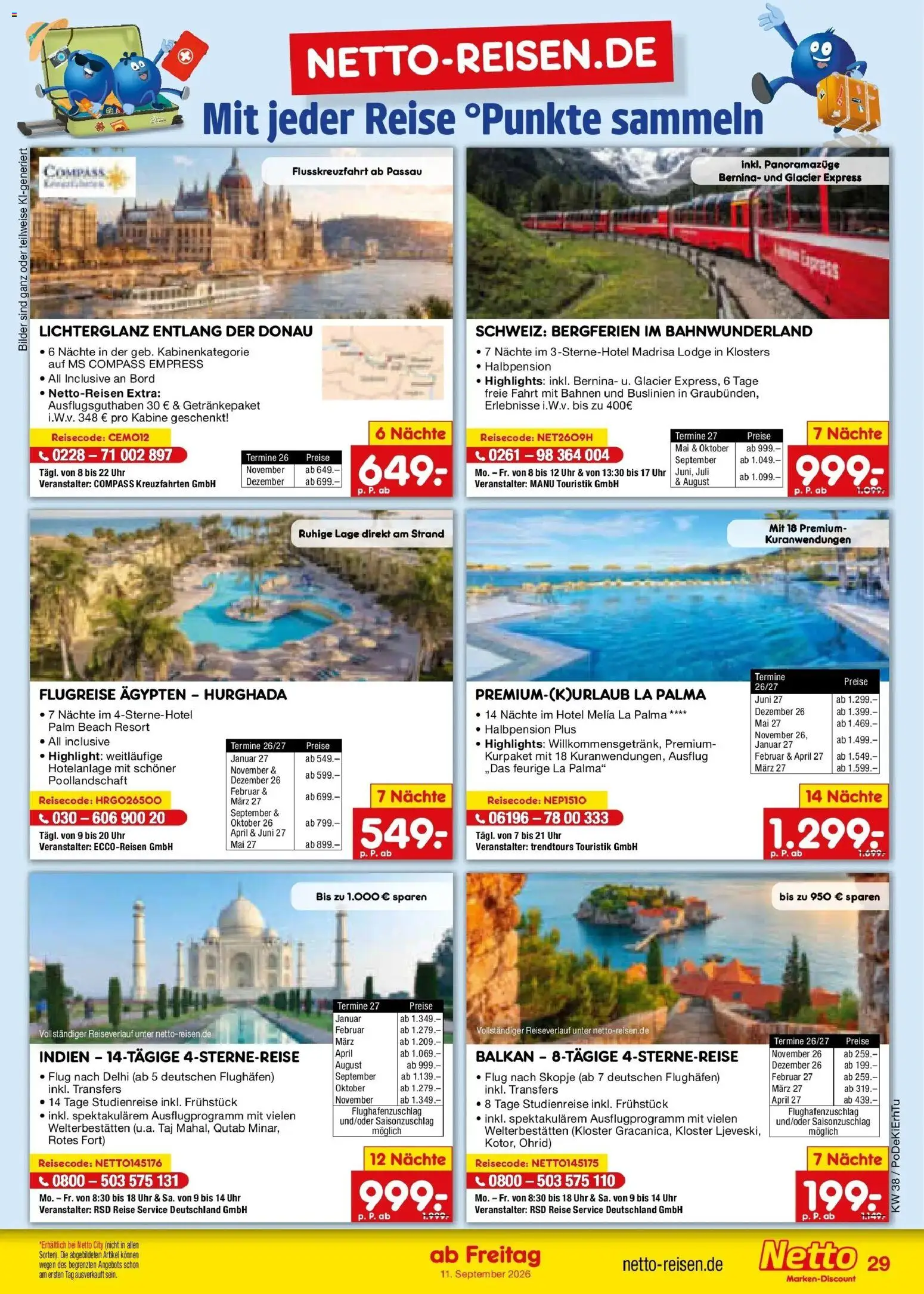 Netto Marken-Discount Prospekt Amberg – gültig ab 14.09.2026 | Seite: 41 | Produkte: Bilder, Uhr