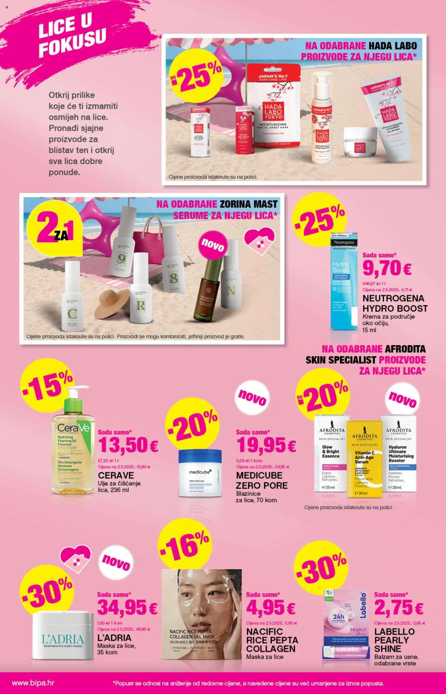 Bipa katalog | vrijedi od 11.06.2026 | Stranica: 12 | Proizvodi: Mast, Labello, Maska za lice, Maska