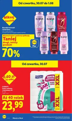 Pogląd oferty "Wszystkie kosmetyki L'Oreal Elseve, Wszystkie kosmetyki L'Oreal Elseve. Taniej drugi, tańszy produkt 70%. Limit: 6 opak. na kupon." - ważna od 30.07.2026 | Strona: 30