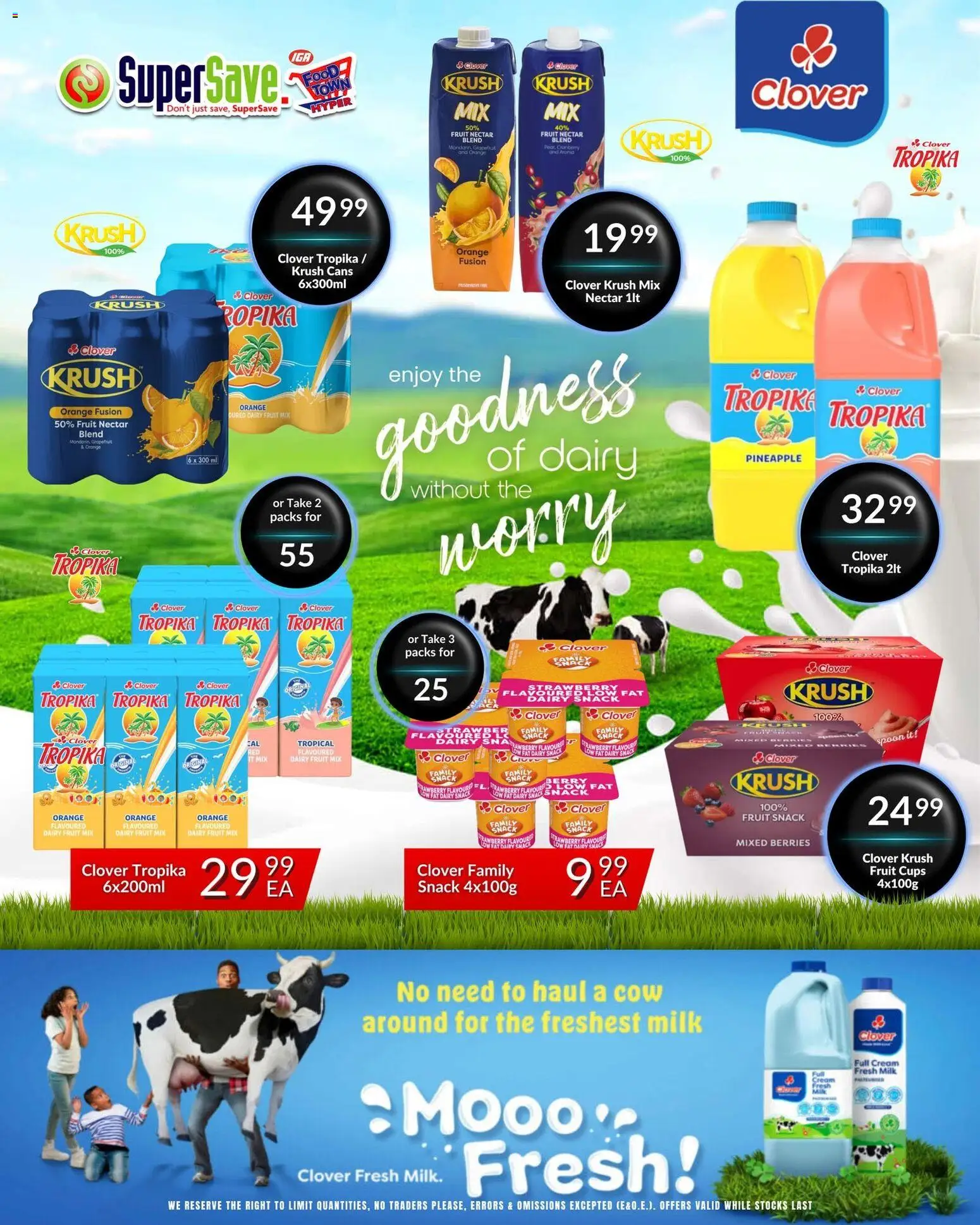 New Super Save catalogue – valid from 24/06/2026 | Page: 27 | Products: Milk, Pineapple, Grapefruit, Fruit