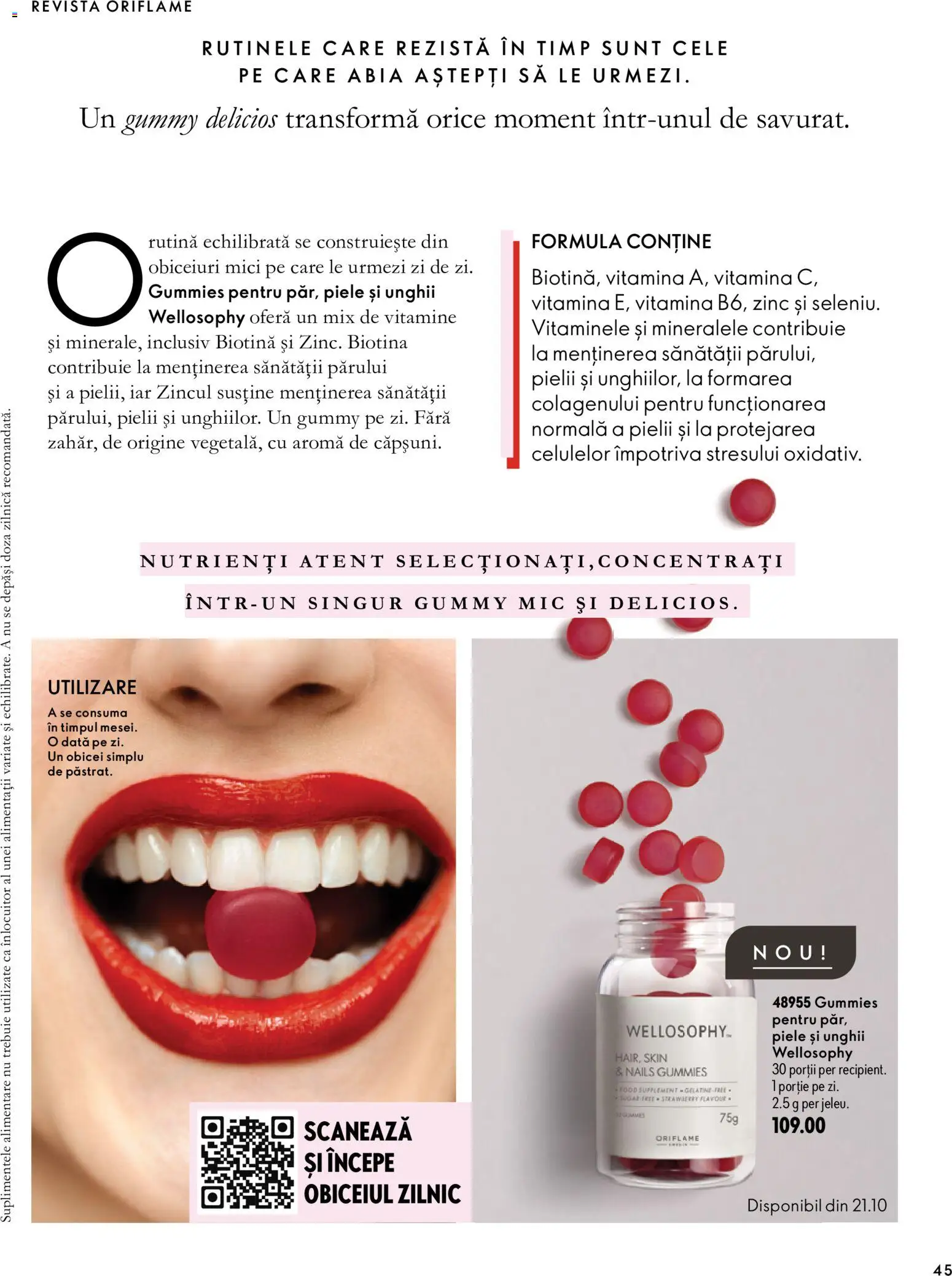 Noul catalog Oriflame – valabil de la 30.09.2026 | Pagină: 45 | Produse: Mici