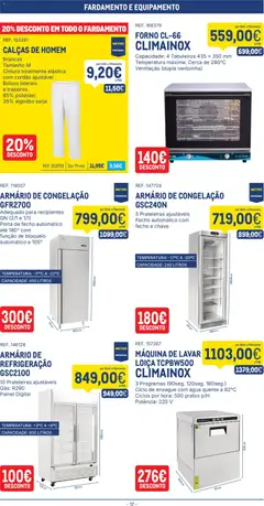 Pré-visualização Makro folheto válido de 30/06/2026 | Página: 17 | Produtos: Agua, Porta, Forno, Calças