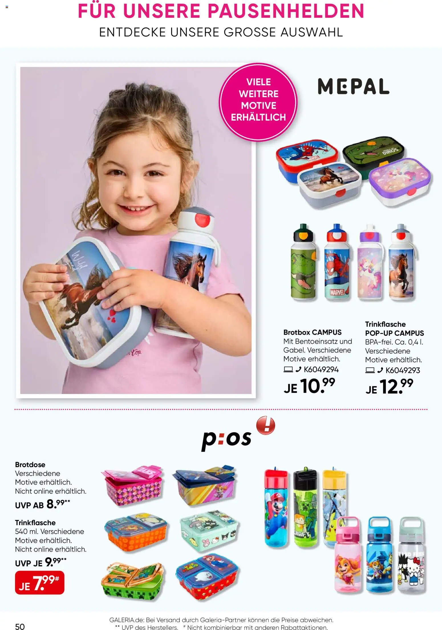 Galeria Karstadt Kaufhof Prospekt – gültig ab 02.09.2026 | Seite: 50
