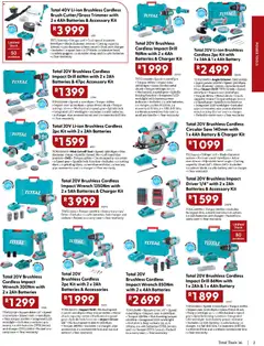 Brights Hardware specials catalogue – valid from 25.04.2026 | Page: 3 | Products: Case, Drill, Wrench, Brush