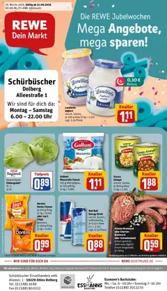 Rewe Prospekt Ahlen ab 21.09.2026 gültig