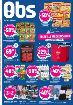 Forhåndsvisning av Coop Obs kundeavis gyldig fra 11/10/2026
