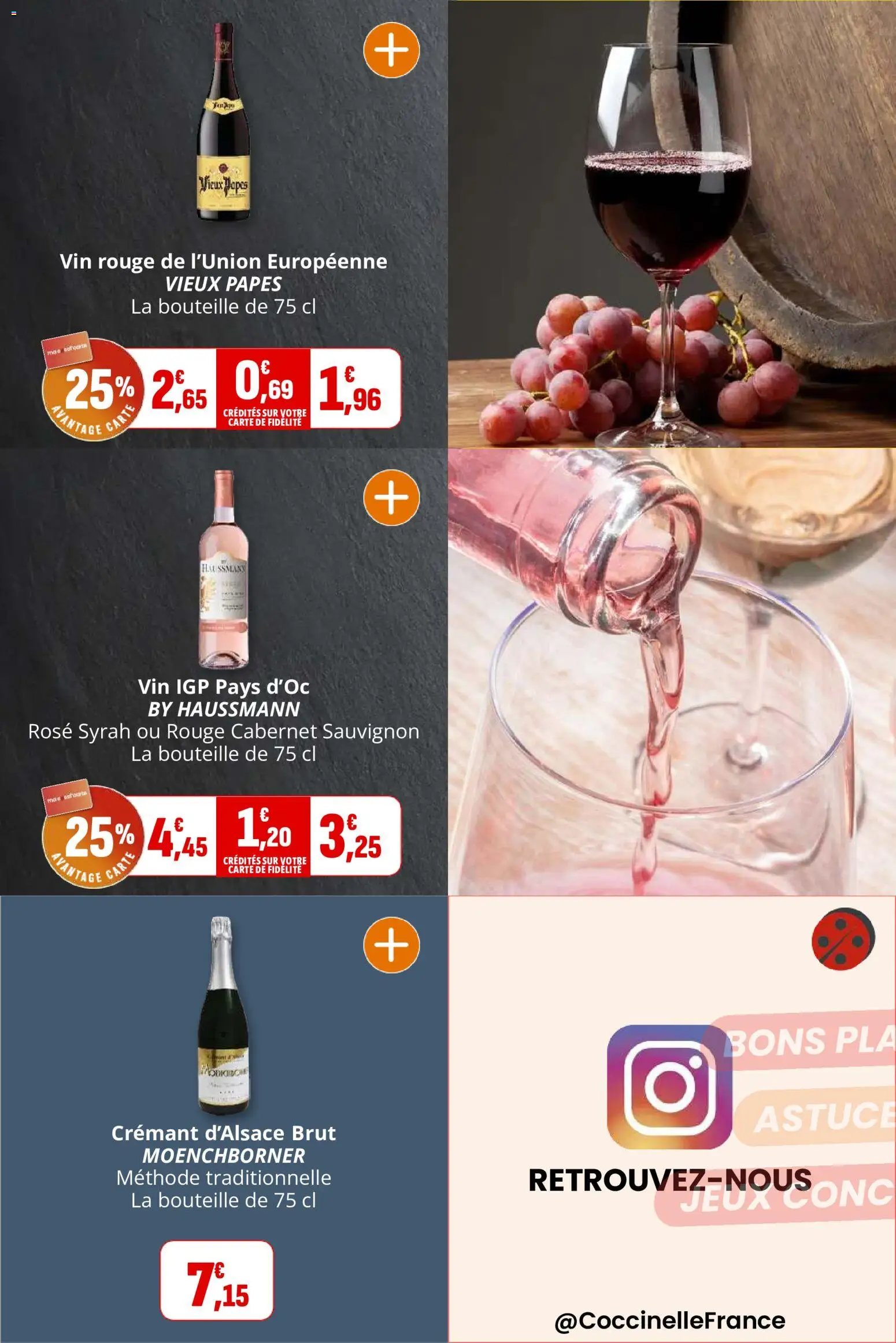 {H1} | Page: 13 | Produits: Cabernet Sauvignon, Vin rouge, Bouteille, Crémant d'alsace