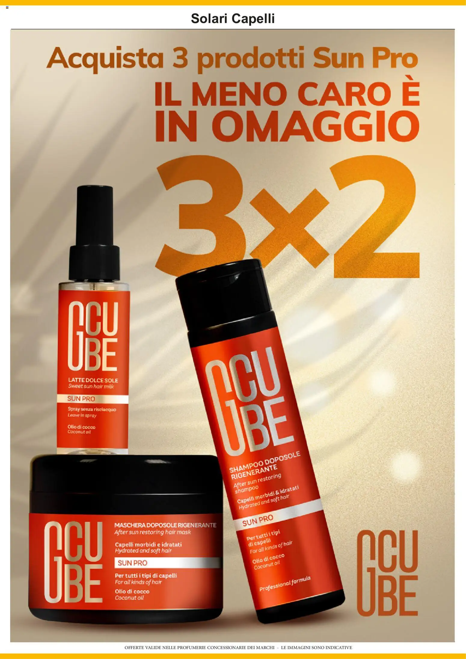 Volantino Idea bellezza del 29.05.2026 | Pagina: 3 | Prodotti: Shampoo, Maschera, Latte, Cocco