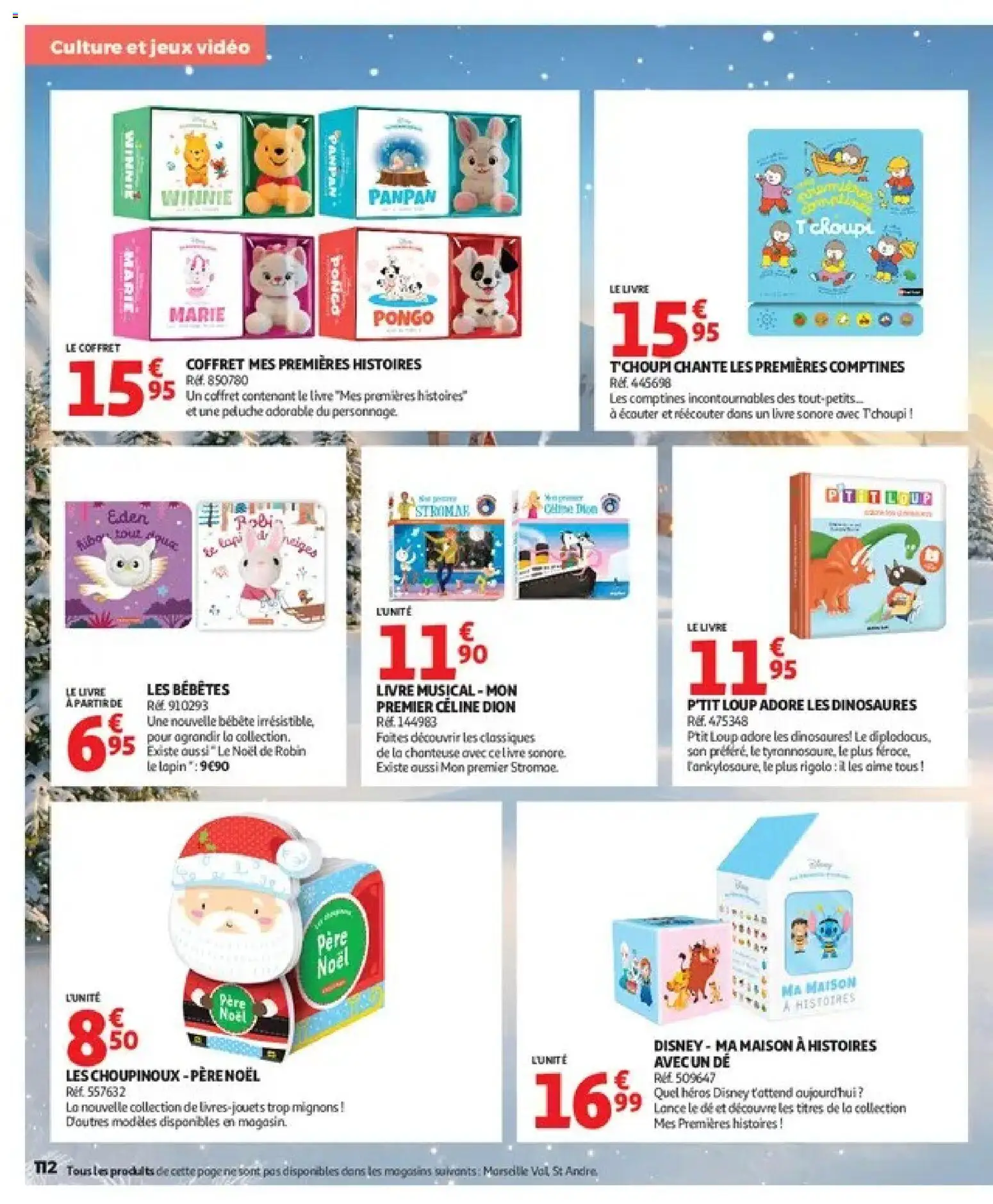 {H1} | Page: 112 | Produits: Peluche, Lapin, Jeux, Livre
