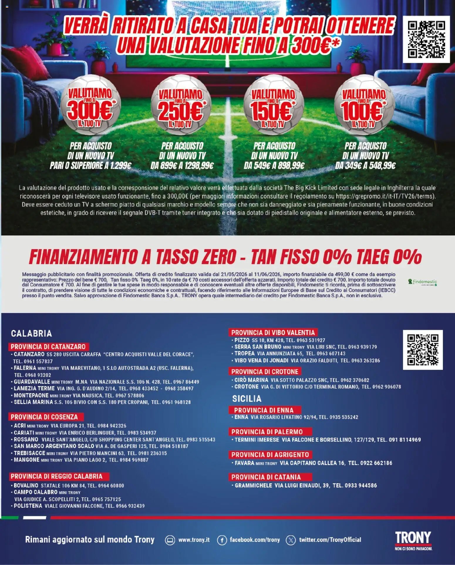 Volantino Trony del 21.05.2026 | Pagina: 41 | Prodotti: Schermo, Caraffa, The, Piatto