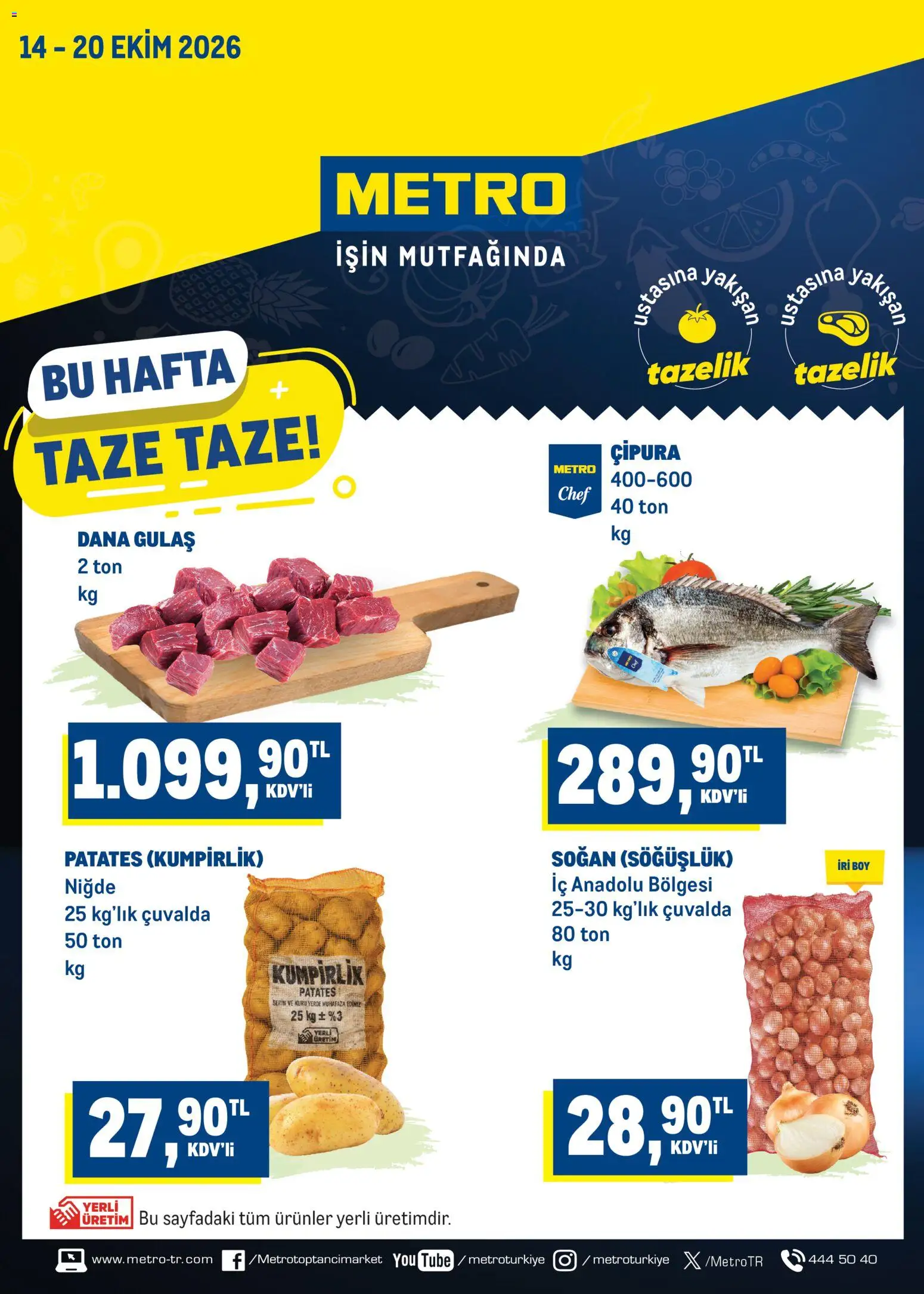 Metro Katalog - 14 Ekim 2026 tarihinden itibaren geçerlidir | Sayfa: 1