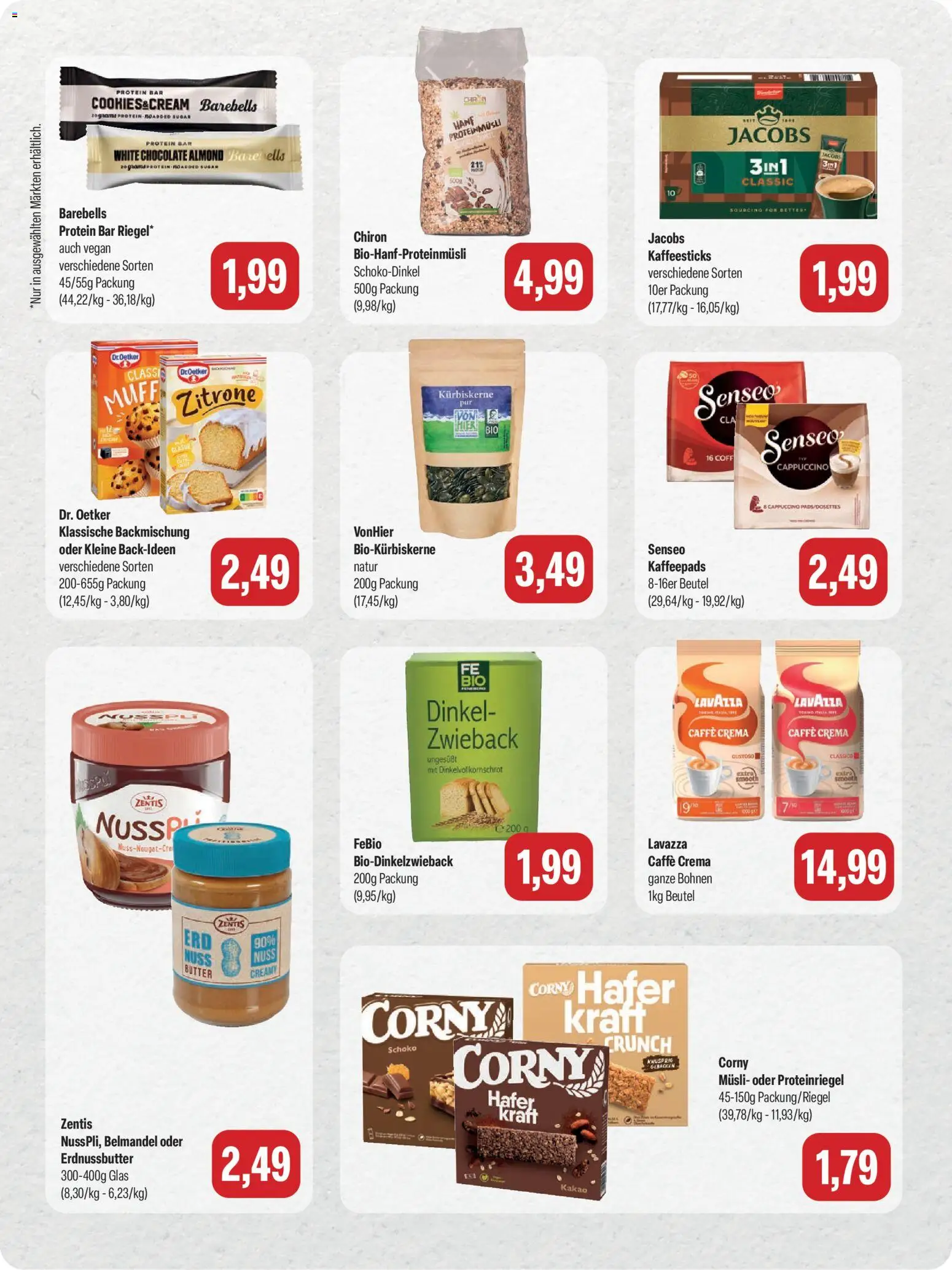 Feneberg Angebote – gültig ab 19.10.2026 | Seite: 5 | Produkte: Musli, Kaffeepads, Butter, Senseo kaffeepads