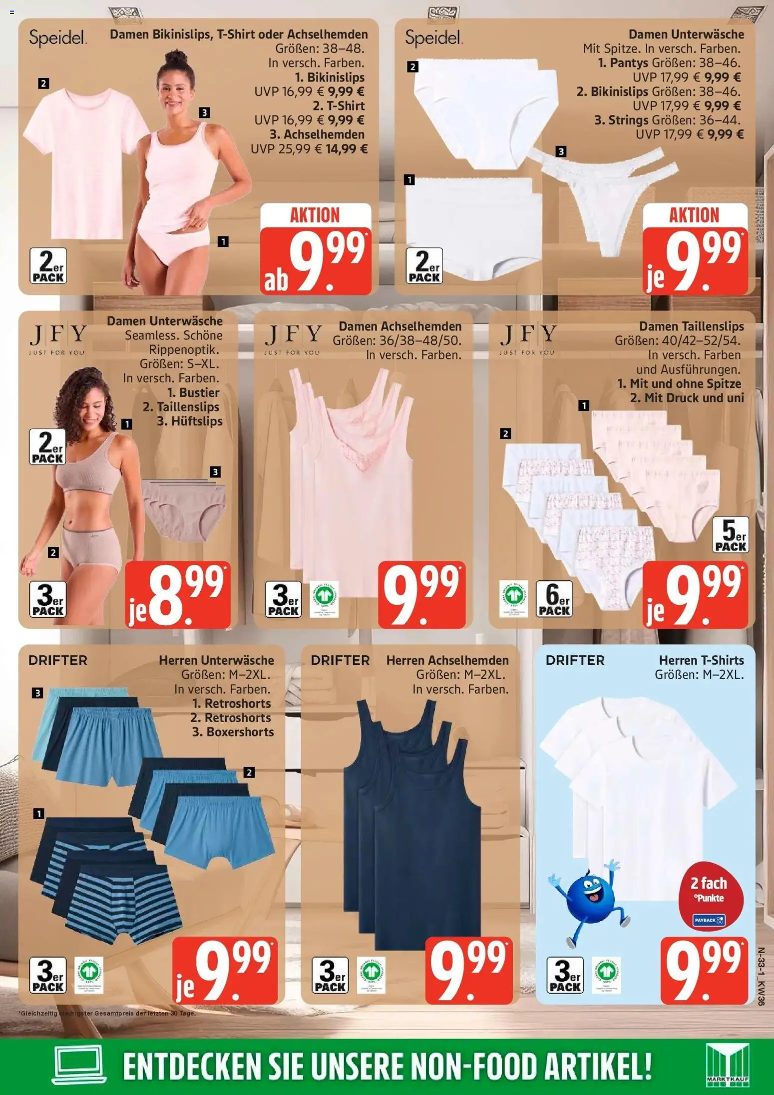 Marktkauf Prospekt Buxtehude (ab 31.08.2026) » Angebote online | Seite: 33 | Produkte: Unterwäsche