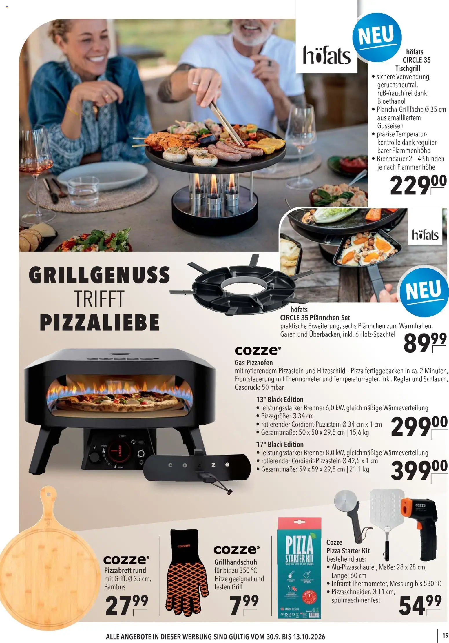 CITTI Markt Marken Welten – gültig ab 30.09.2026 | Seite: 19 | Produkte: Thermometer, Pizza
