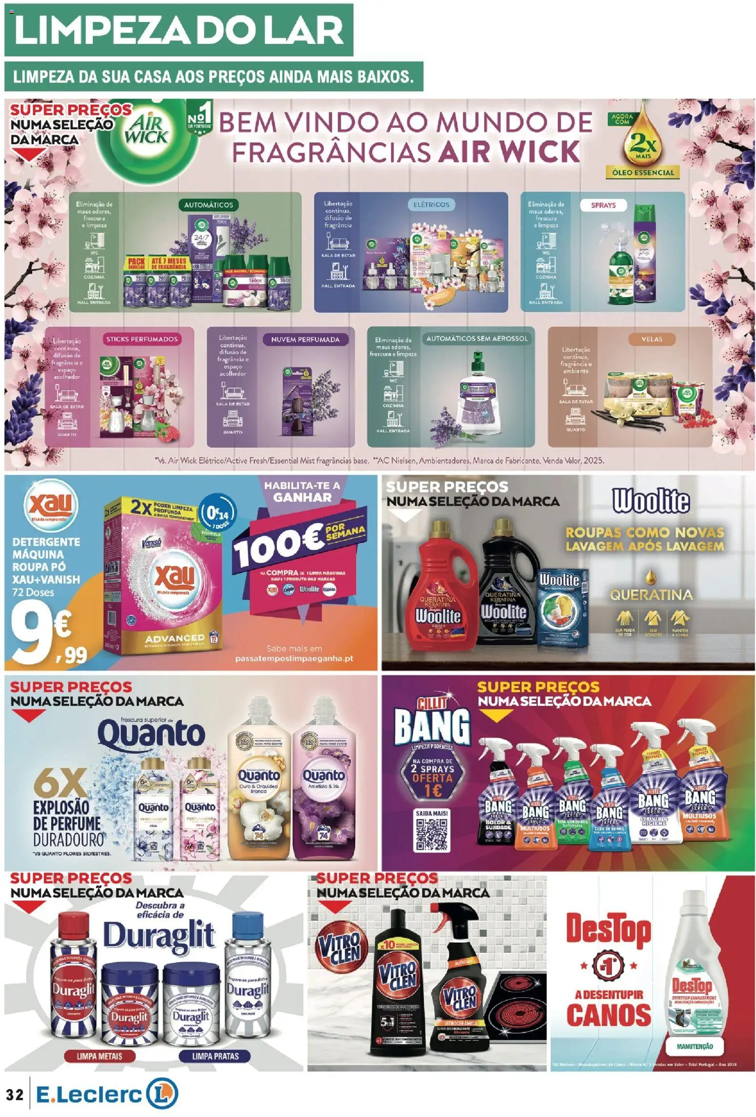 E.Leclerc folheto │ válido de 24/09/2026 | Página: 32 | Produtos: Flores, Orquídea, Casa de banho, Roupas