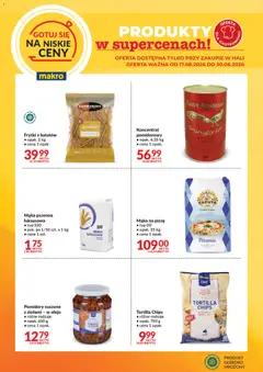 Pogląd oferty "Makro gazetka - Gotuj się na niskie ceny" - ważna od 17.08.2026