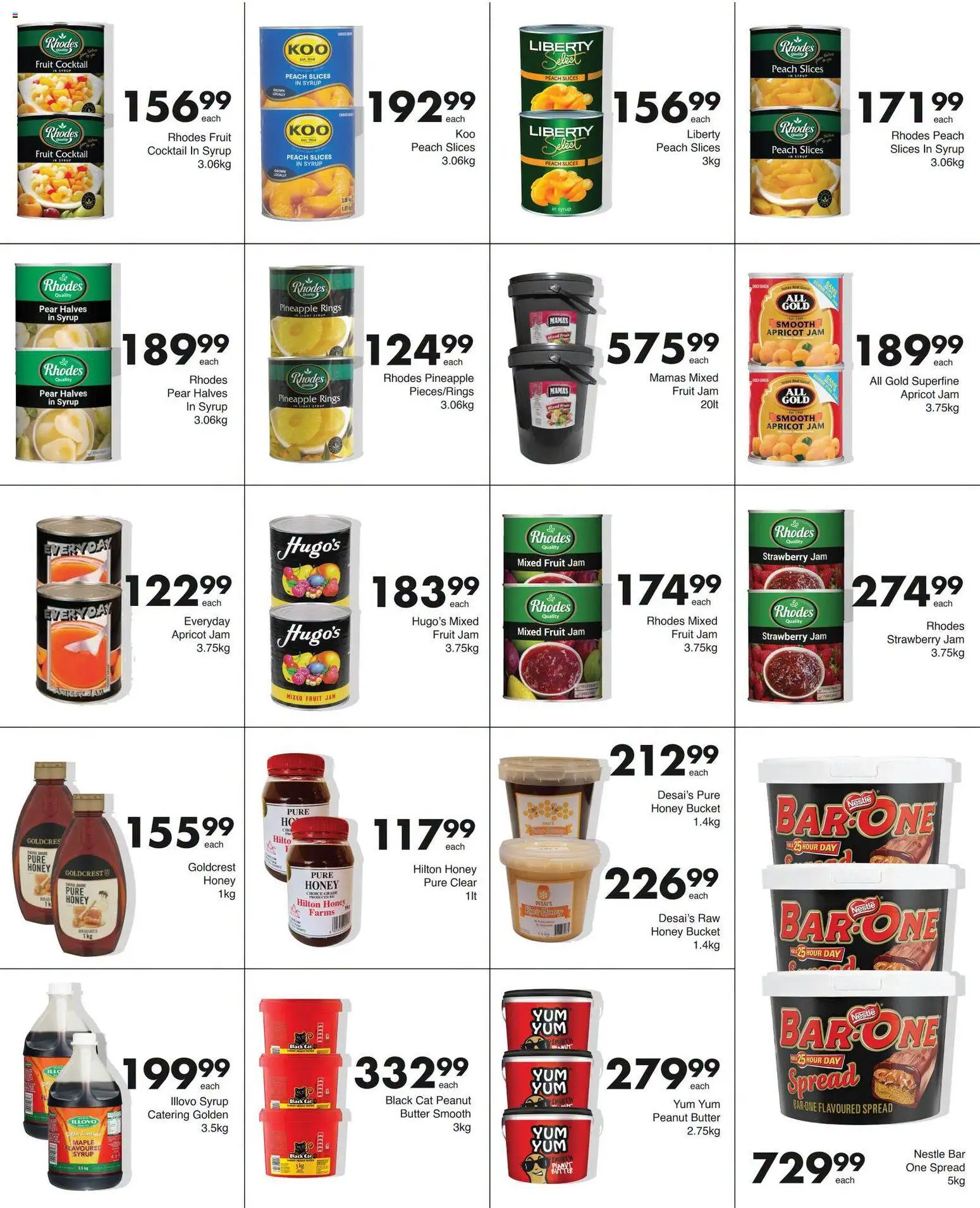 New Save catalogue – valid from 17/08/2026 | Page: 6 | Products: Spread, Pineapple, Fruit, Peach