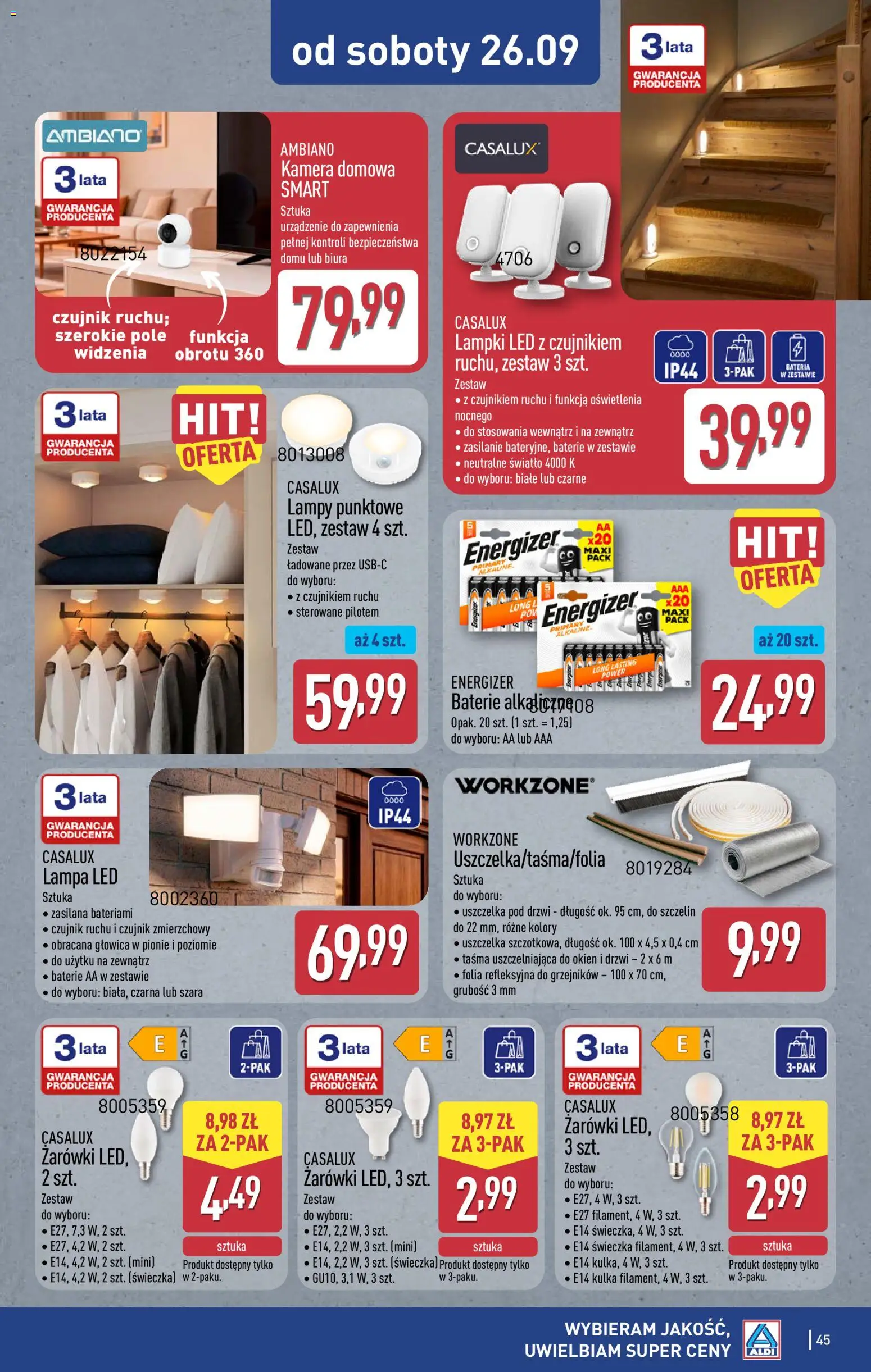 Aldi gazetka od 21.09.2026 | Strona: 45