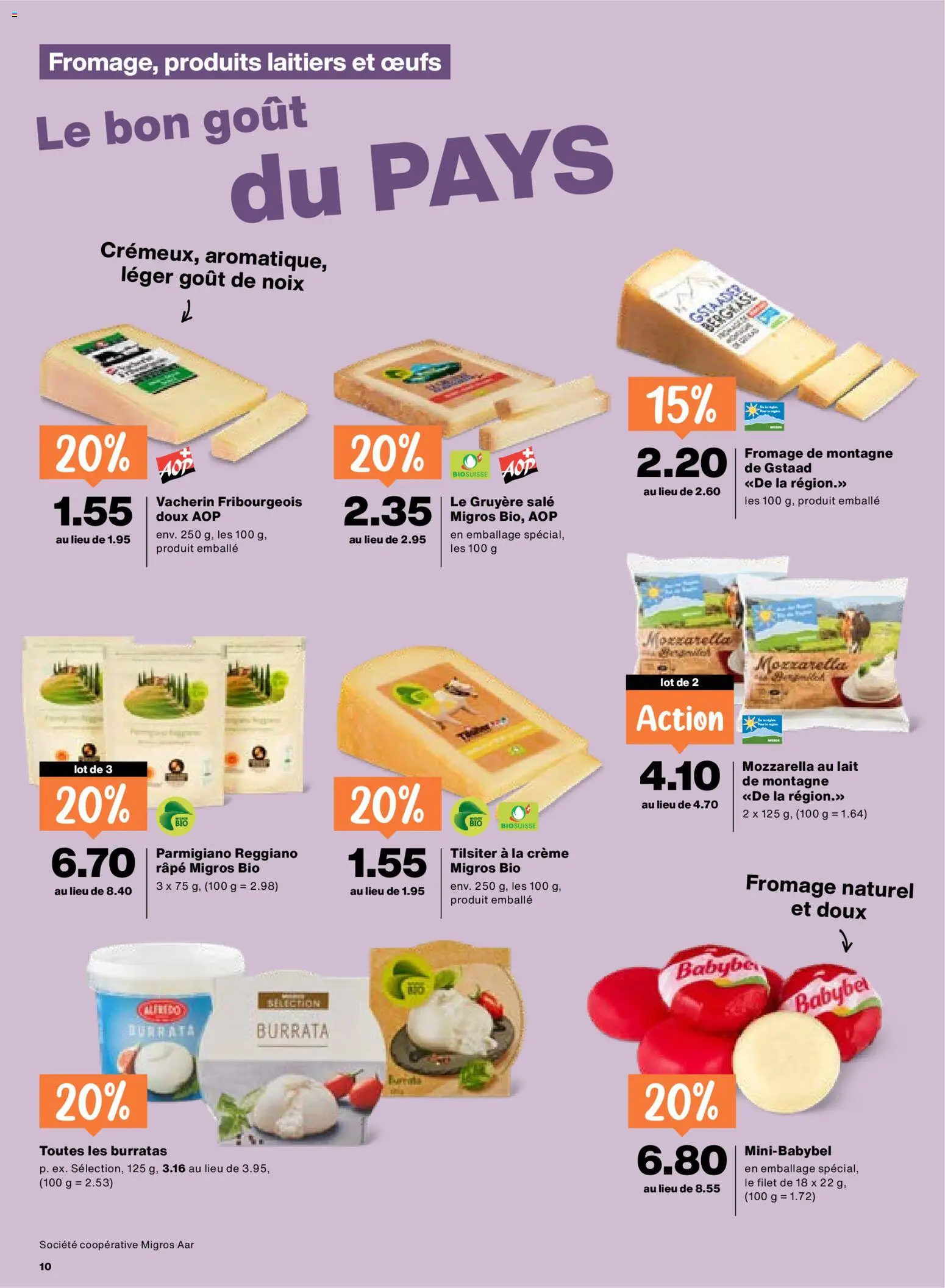 Migros aktionen FR – gültig ab 28.05.2026 | Seite: 10 | Produkte: Fennikel, Creme