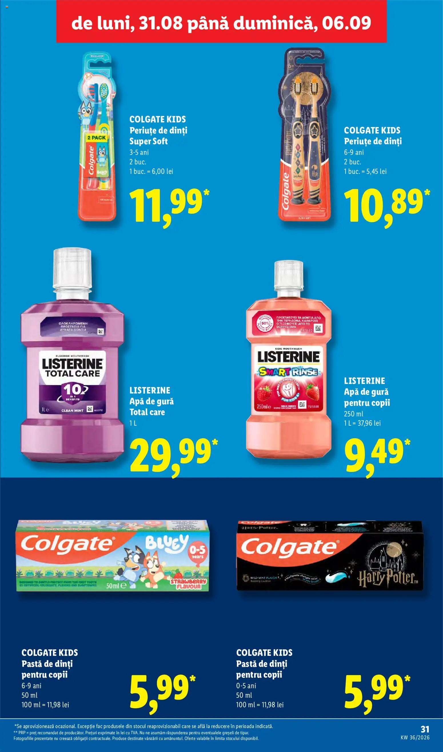 Noul catalog Lidl – valabil de la 31.08.2026 | Pagină: 31