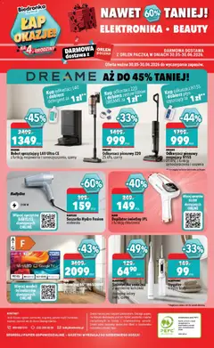 Pogląd oferty "Szczoteczka soniczna, Szczoteczka soniczna 2 wymienne końcówki dostępne kolory biały, czarny" - ważna od 13.06.2026 | Strona: 6