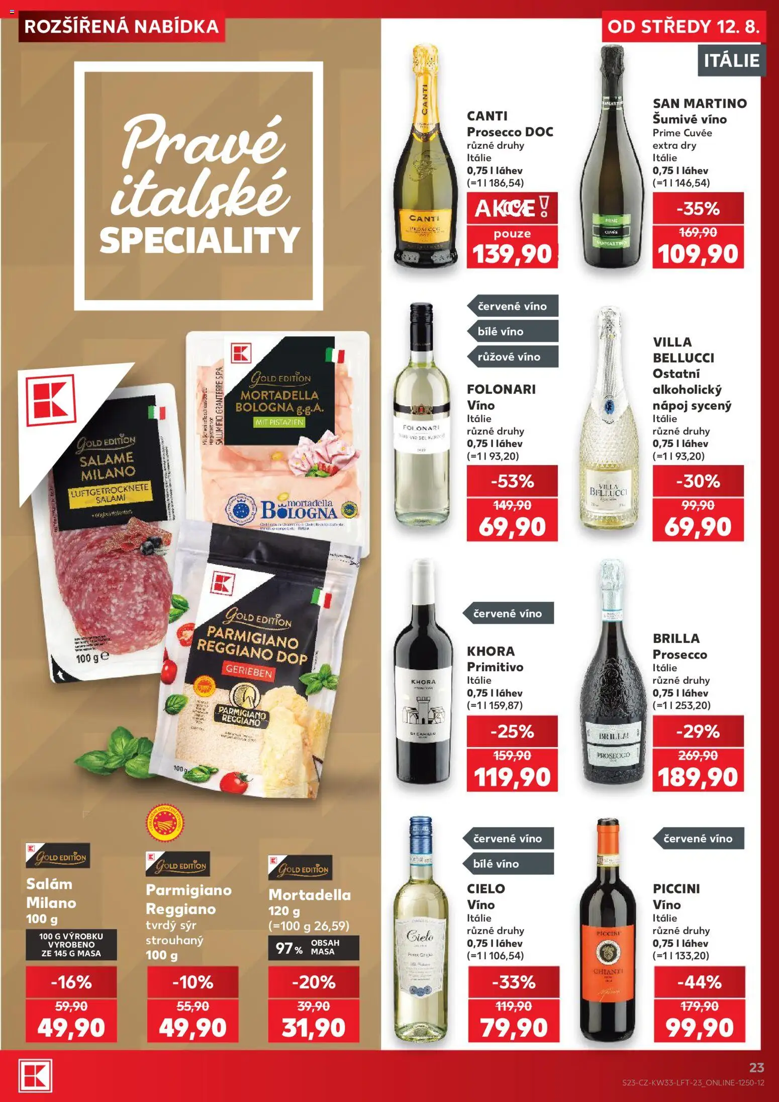 Kaufland leták - Kolín od 12.08.2026 | Strana: 23