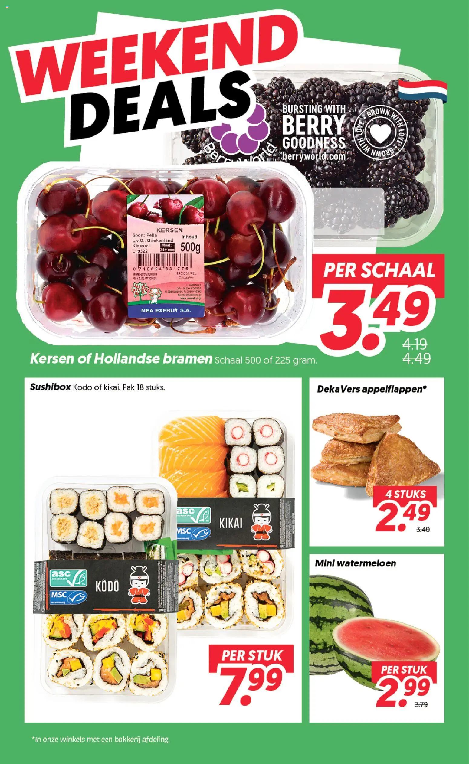{H1} | Pagina: 22 | Producten: Kersen, Schaal, Bakkerij, Watermeloen