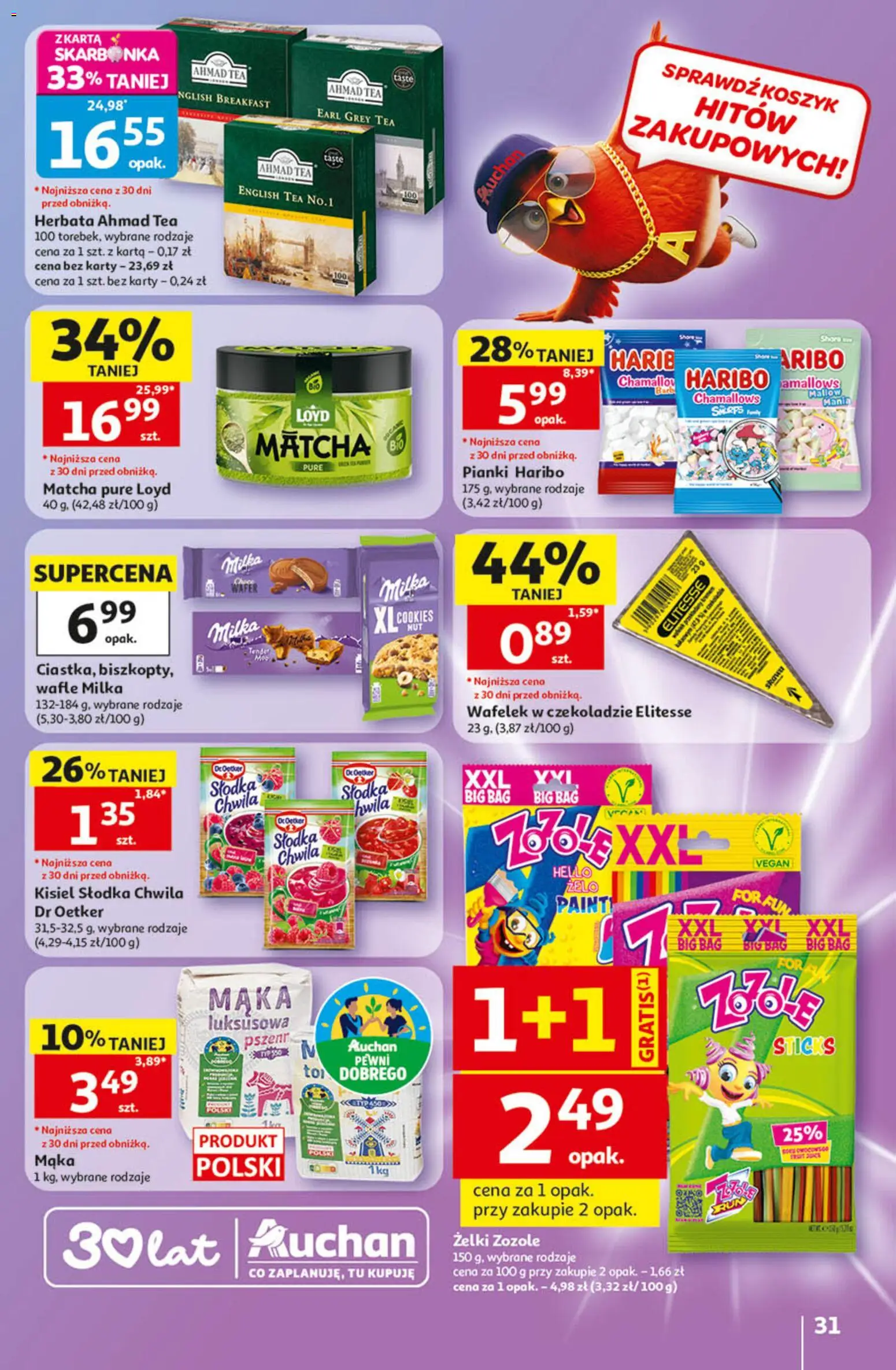 Auchan gazetka - 30 Lat Hipermarket od 14.05.2026 | Strona: 31
