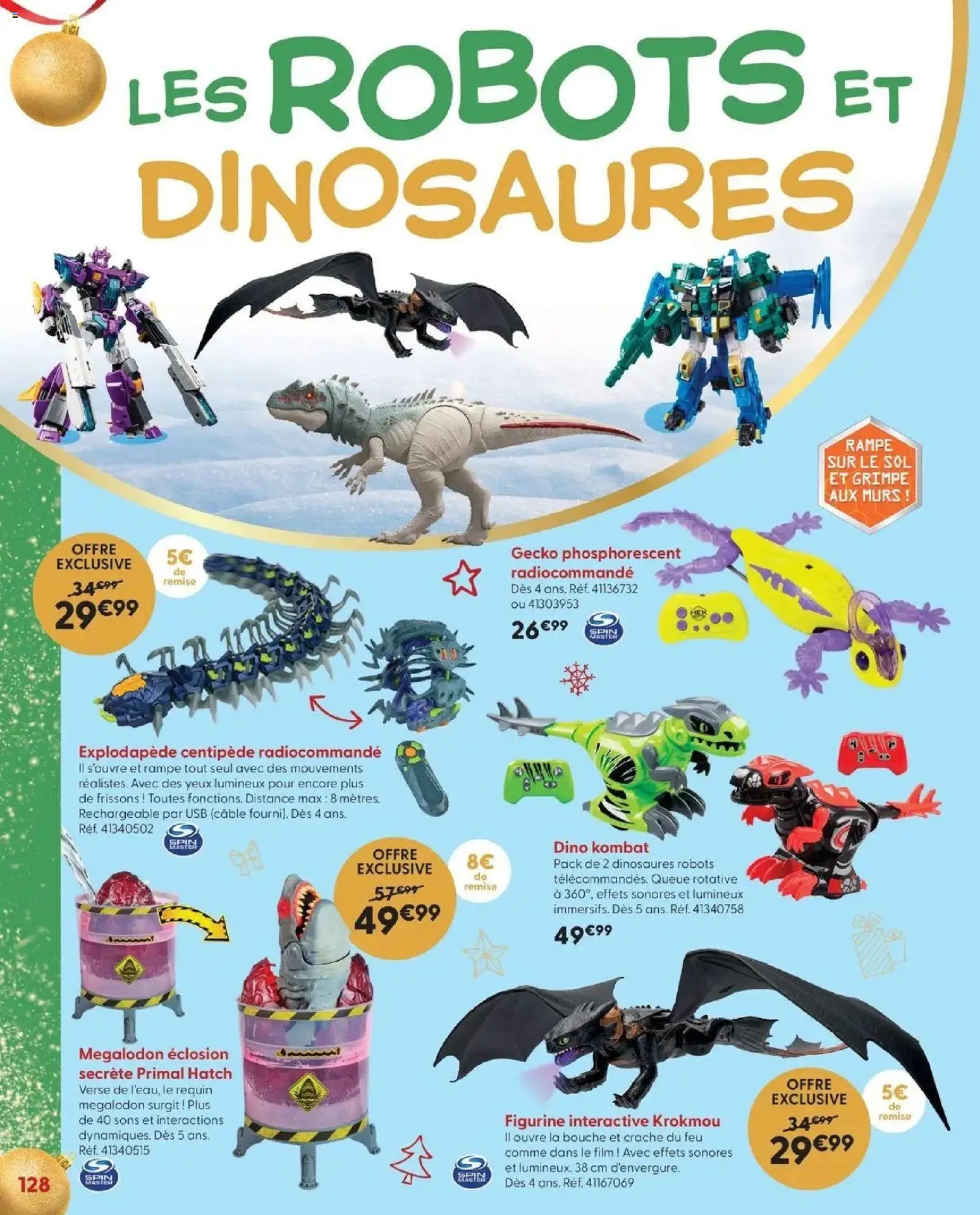 La Grande Récré - LE NOËL DE TOUTES LES PASSIONS à partir du 14/10/2026 - promo en ligne | Page: 128 | Produits: Figurine, Câble, USB