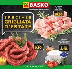 Anteprima del volantino Basko volantino Grigliata valido a partire dal 04/08/2026
